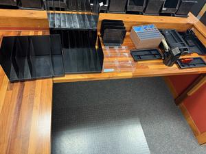 Group of File Organizers and Office Supplies