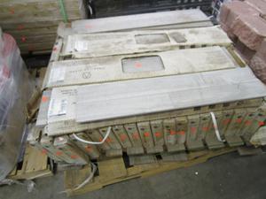HALF PALLET AMERICAN OLEANDER PORCELAIN FLOOR &#38; WALL TILE 6 BY 39 IN PIECES AS IS