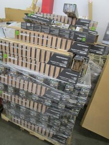 FULL PALLET WEABER SLAT WALLS PREFINISHED OYSTER RED OAK 2 IN. BY 3 FT. AS IS RETAIL $89.00 PER BOX 