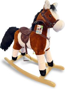 (Retail $119.99) Playful Minds - Rocking Horse with Animated Tail and Mouth