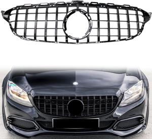 C Class Grill Front Grille for Mercedes Benz C300 2015-2018