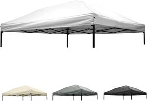 Mejrelik Canopy Replacement Top, 10x10Ft, Silver 
