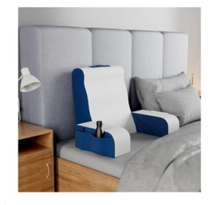 Kolbs Wedge Reading Cushion Back Pillow with Arms, 19 Inch