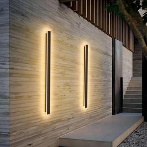 (Retail $149.99) Long Outdoor LED Wall Lights, 40 Inch, 30W, Black