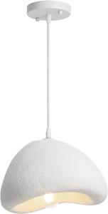 (Retail $109.99) WILON Wabi Sabi Pendant Light - Grayish White, 11.8&#34;