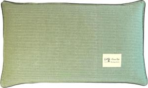MYAGREEABLEHOME Buckwheat Pillow - Light Green, 22&#34;x14&#34;