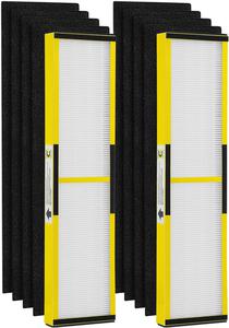 2 Pack Isinlive FLT5000 True HEPA Filter C Replacement for G-guardian Air Purifier 