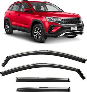 (Retail $59.99) Voron Glass Durable Rain Guards for Volkswagen Taos 2022-2025