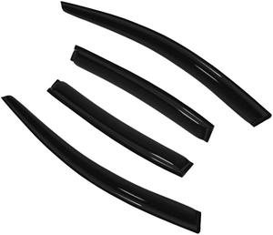 FEIDKS Window Visors Deflector for 2008-2012 Chevrolet Malibu - Black