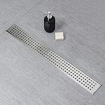 (Retail $65.99) SaniteModar Linear Shower Drain - Stainless Steel, 30&#34;