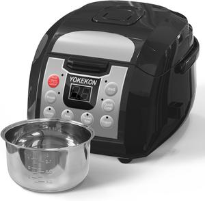 (Retail $99.99) YOKEKON Rice Cooker - Black