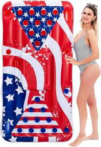 Sloosh Inflatable Floating Pool Lounge - Red
