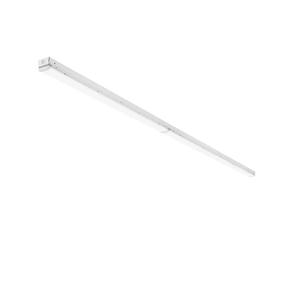 Lithonia lighting MNSS 8 ft. 220-Watt Equivalent Integrated LED White Strip Light Fixture 4000K High Output (small crack shown)