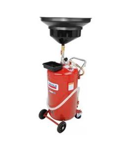 Lincoln 25 Gal fluid drain Evan, tank combo ADJ funnel height 6&#39; EVAC WANS2- 7&#39;, hoses and sight gauge $670 retail- appears unused