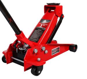 Floor Jack 3 Ton Capacity Fast Lift Service Jack Steel Heavy Duty Hydraulic Car Jack- NO HANDLE AS IS
