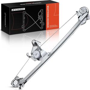 A-Premium Power Window Regulator without Motor Compatible with Mercedes-Benz E300 1997-1999 E320 1996-2003 E420 1997 E430 1998-2002 Rear Passenger Side