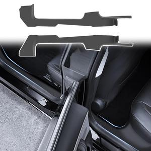 New | *Door Sill Protector for Tesla Model 3 Highland 2024 Front and Rear Door Entry Guard Scuff Plate TPE Door Sill Threshold Protector