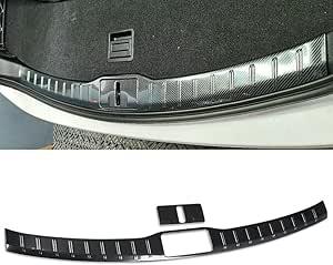 $119.99 | Open Box | *Beautost Fit for Lexus RX RX350 RX350h RX500h F Sport 2023 2024 2025 Rear Inside Bumper Sill Plate Guard Cover Trims (Carbon Fiber Black)