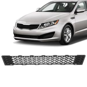 New | *PartsFlow Front Bumper Grill Lower Grille Textured Black Plastic For 2011 2012 2013 Kia Optima 877713S001