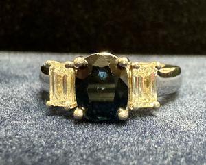 Sapphire Ring - Subject to Trustee Approval - No buyers premium - Sold at AuctionAZ for $2,000
