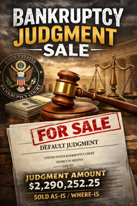 In re Even Stevens Sandwiches, LLC – U.S. Bankruptcy Court Default Judgment ($2,290,252.25 at Entry) - Sold at AuctionAZ for $5,250