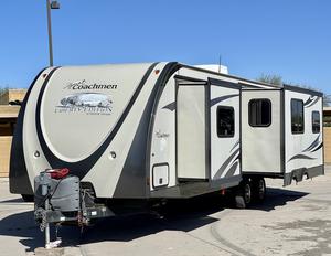 2013 Coachmen Freedom Express Liberty Edition 297RLDS Tandem Axle Travel Trailer with Two Slide Outs -With Reserve- - Sold at AuctionAZ for $20,000