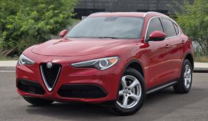 2018 Alfa Romeo Stelvio Q4 All Wheel Drive 4 Door SUV VIN# ZASFAKAN7J7B87685***Current Emissions***