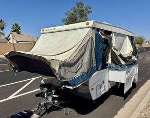 2008 Starcraft Centennial 3612 Pop Up Travel Trailer with Slide Out VIN# 1SAAS01G481BV8631***No Reserve***