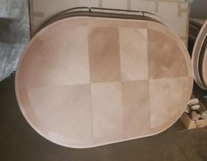BRAND NEW! - Lorts High-End Furniture - Table Large Leaf Round 42&#34; 4 - MSRP $595 (See Pictures for details)