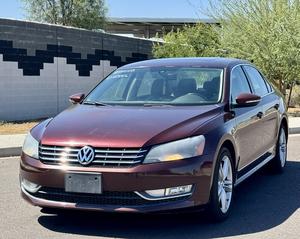 2012 Volkswagen Passat TDI SEL Premium 4 Door Sedan VIN# 1VWCN7A39CC042490