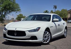 2014 Maserati Ghibli Twin Turbo 4 Door Sedan VIN# ZAM57XSA4E1091559***CURRENT EMISSIONS***