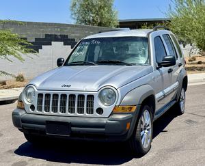 2005 Jeep Liberty Sport 4x4 4 Door SUV VIN# 1J4GL48K05W623717***Miles Exempt on Title***