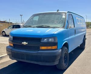 2019 Chevrolet Express 3500 3 Door Cargo Van VIN# 1GCZGHFG3K1255017