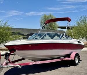 1991 Chaparral 1900SL Open Bow 19ft Boat with Tandem Axle Trailer VIN# Hull ID# FGB71286D191