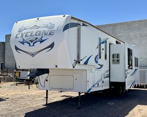 2011 Heartland Cyclone CY3612 Toy Hauler with Two Slide Outs VIN# 5SFCG4124BE213584