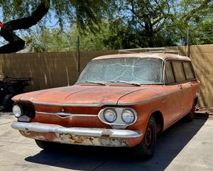 1961 Chevrolet Corvair Lakewood 700 4 Door Wagon VIN# 10735W153280***Non-Runner***Not Actual Miles***No Reserve***