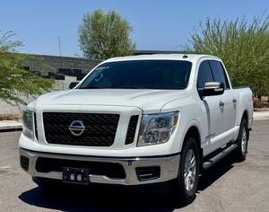 2019 Nissan Titan SV 4 Door Crewcab Pickup Truck VIN# 1N6AA1EK5KN535328***Salvage/Restored Title Due to Water Damage***Possible Previous Air Bags Deployed***