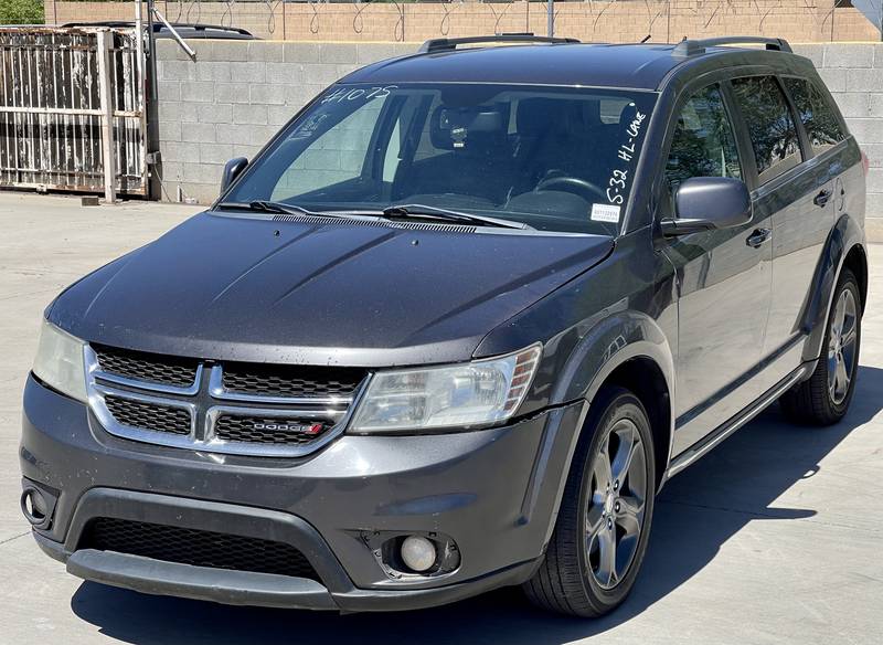 2015 Dodge Journey Crossroad 4 Door SUV VIN# 3C4PDCGB9FT736569***Previous  Air Bag Deployed*** -With Reserve- Auction