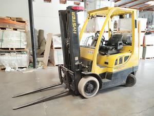 Hyster 50 &#34;Fortis&#34; LP Forklift - Model SF50T - Run Time 12,527 Hours (PICK UP BY APPT. ONLY AFTER STATED REMOVAL DATES)