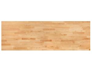 Hampton Bay Laminate Birch Butcher Block Countertop, 4 ft. L x 25 in. D (Retail $119.00)
