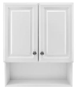 Glaciser Bay White Rectangular Medicine Cabinet without Mirror with Adjustable Shelves, 23.1&#34;W x27.9&#34;H (Retail $89.97)