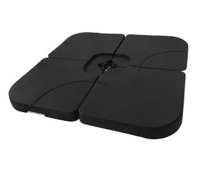 WESTIN OUTDOOR 4-Piece Universal Standard Cross Patio Umbrella Base - Black (Retail $67.99)