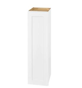 Plywood Shaker Wall Kitchen Cabinet - Alpine White, 12 in. W x 12 in. D x 42 in. H