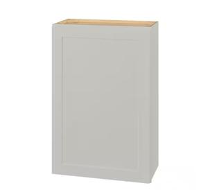 Hampton Bay Avondale Ready to Assemble Plywood Shaker Wall Kitchen Cabinet - Dove Gray, 24 in. W X 12 in. D X 42 in. H (Retail $195.00)