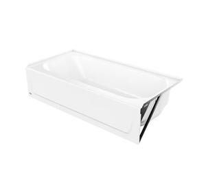Bootz Industries BootzCast Soaking Alcove Bathtub with Right Drain - White, 60 in. X 30 in. (Retail $429.00)
