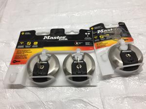 (3) Assorted Master Lock