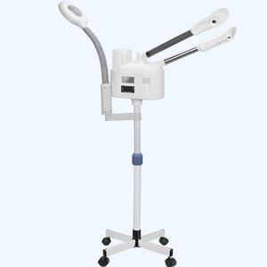 Facial Steamers Professional 3 in 1 Facial Steamer with 5X Magnifying Lamp, Upgrade PTC Heating, Hot/Cool Mist Steamer for Home Salon Spa Beauty , New, Retail price $110