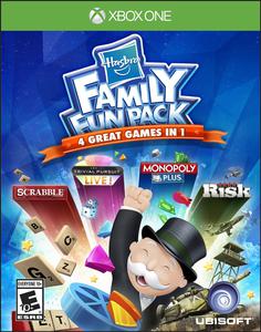 XBOX One Hasbro Family Fun Pack 4 Great Games in 1 (Pre Owned)