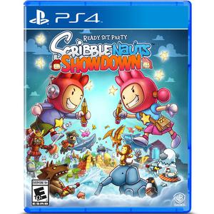 PS4 ScribbleNauts Showdown Ready Set Party Game