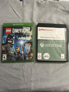 (2) Assorted XBOX One Games
